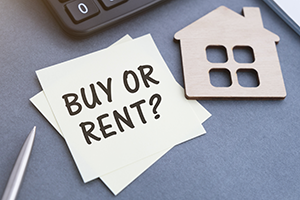 rent vs owning home